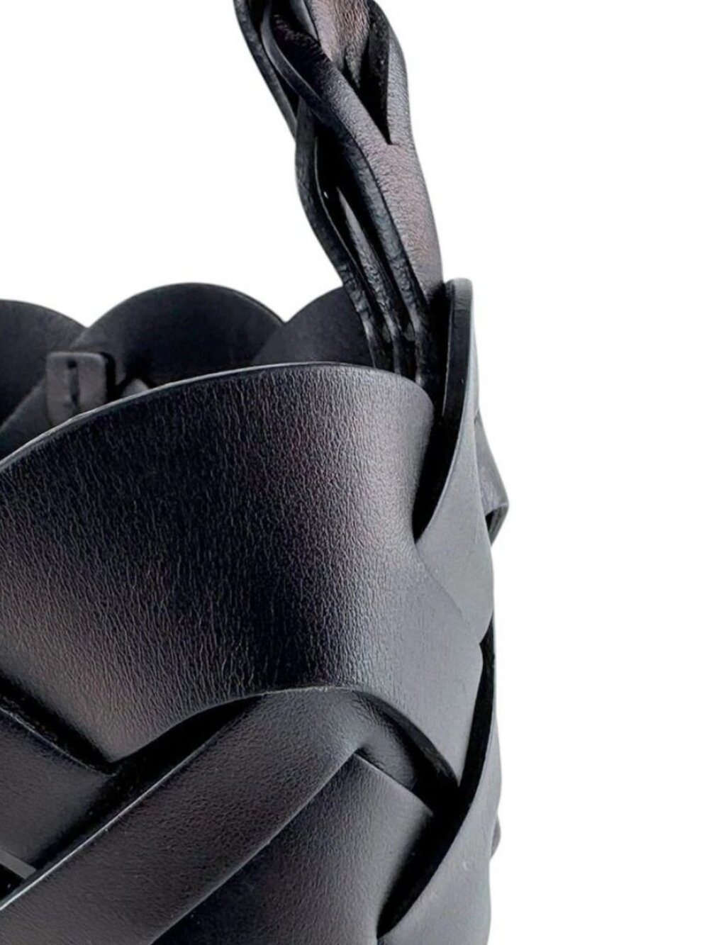 PRADA Handbag Black Leather - Picture 6 of 7